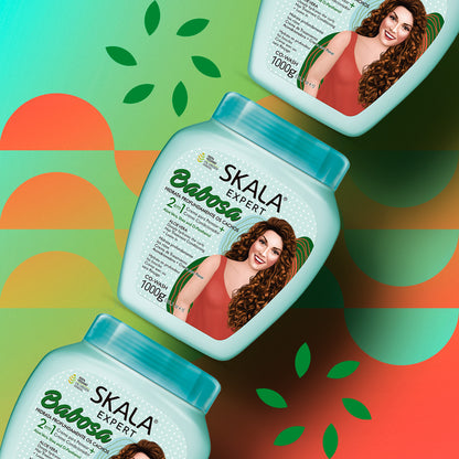 SKALA -  KIT BABOSA Shampoo 325ml + Creme de Tratamento 1000g
