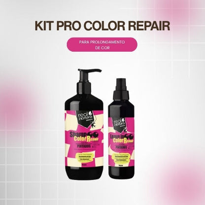 REAL NATURA - Kit Color Repair  - Shampoo 500ml + Leave-in 100ml