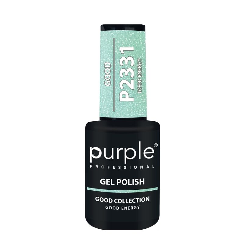 PURPLE - Verniz Gel Glitter 10ml