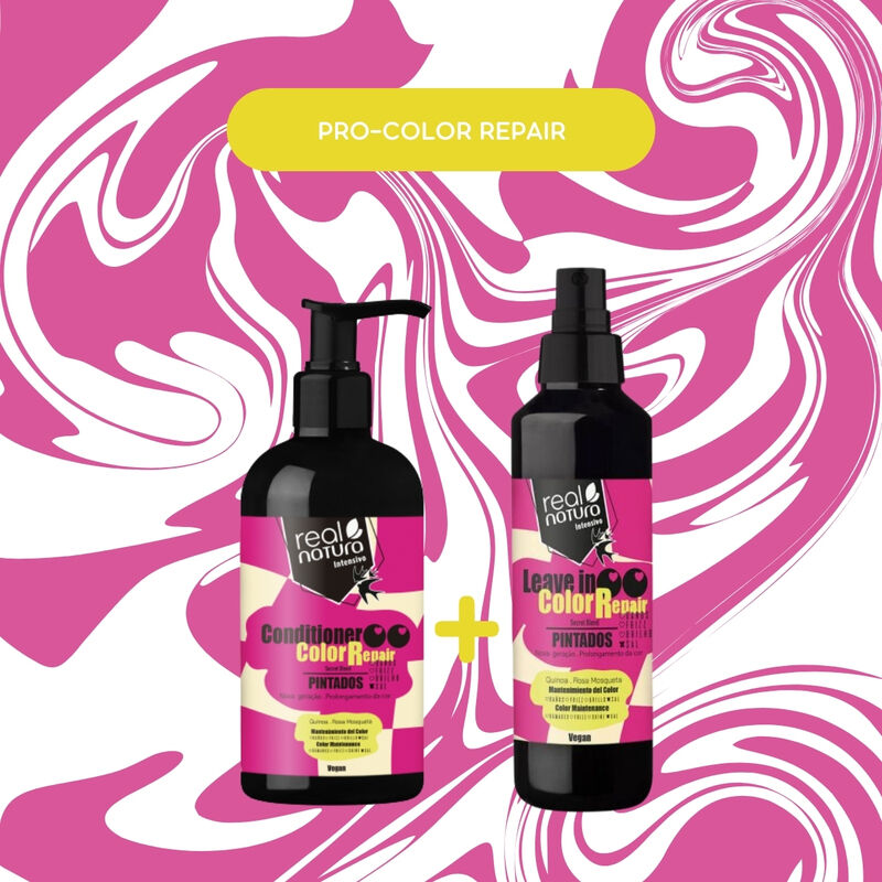 REAL NATURA - Kit Color Repair - Condicionador 300ml + Leave-in 100ml