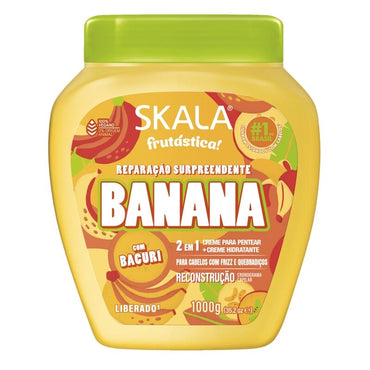 SKALA - Creme de Tratamento Frutástica BANANA - 1000g