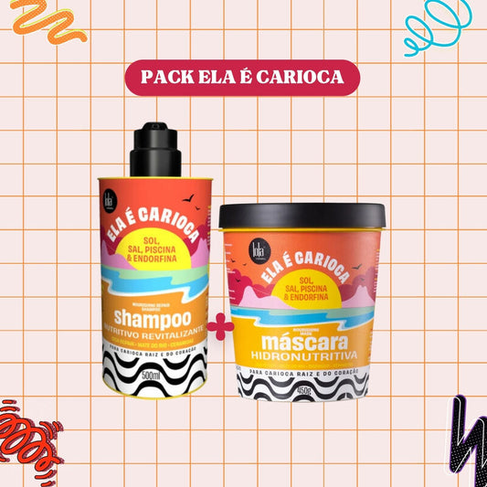 LOLA - Kit Ela É Carioca - Shampoo 500ml + Máscara 450gr
