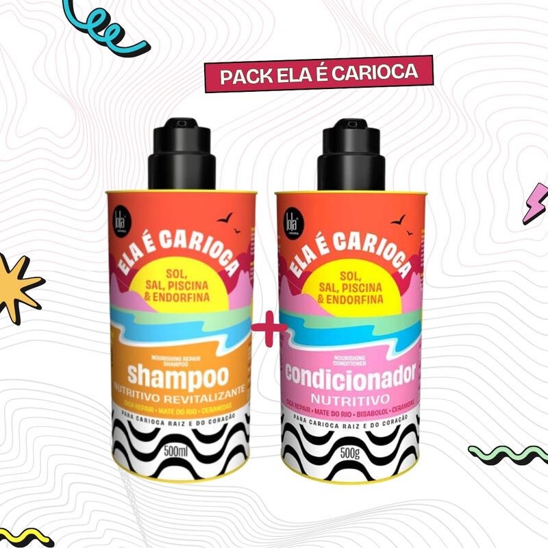 LOLA - Kit Ela É Carioca - Shampoo + Condicionador