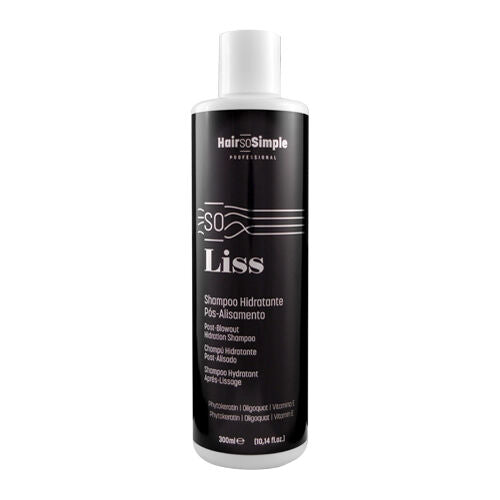 HAIRSOSIMPLE – Shampoo Hidratante Pós-Alisamento So Liss 300ml