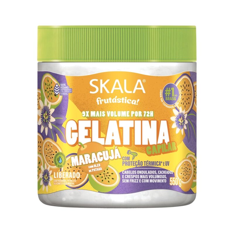 SKALA - Gelatina Capilar MARACUJÁ- 550g