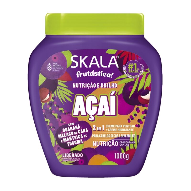 SKALA - Creme de Tratamento Frutástica AÇAI  - 1000g