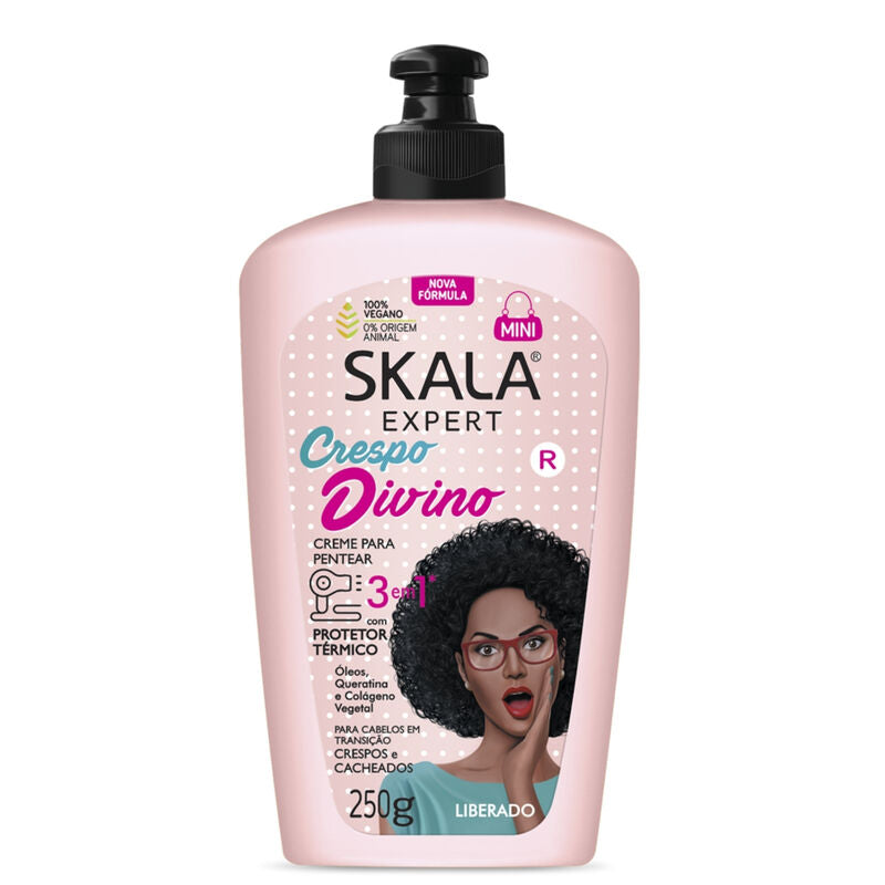 SKALA - Creme de Pentear 3 em 1 Crespo DIVINO - 250g
