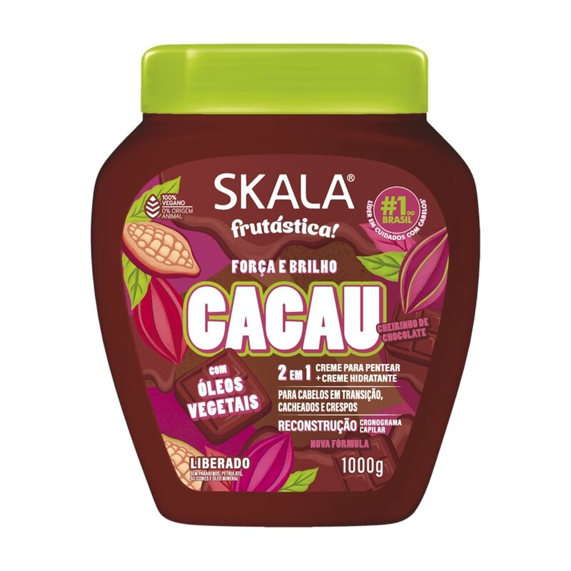 SKALA - Creme de Tratamento Frutástica  CACAU  - 1000g