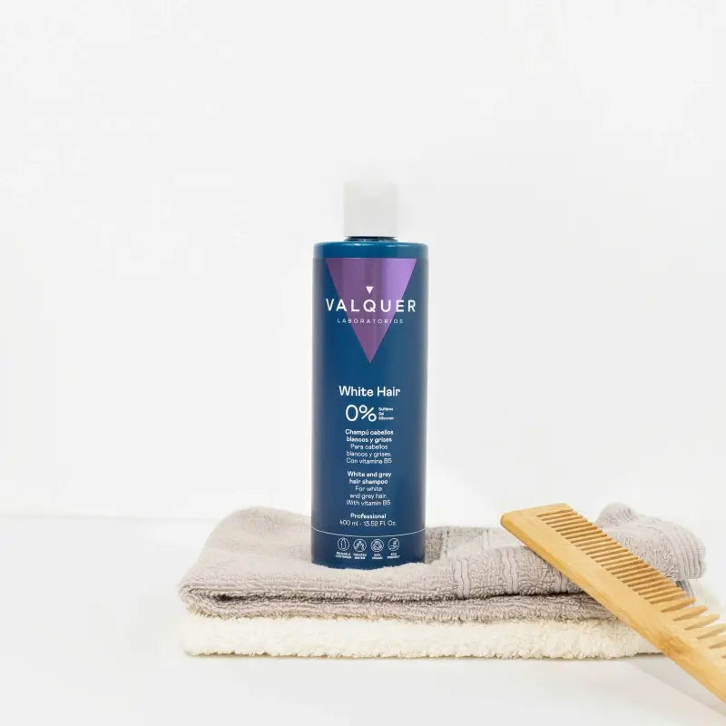 VALQUER - Shampoo 0% Cabelos Brancos e Cinza 400ml