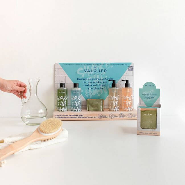 VALQUER - Shake the Change (4 Geis de Banho em Pó + 2 Garrafas de 300ml)